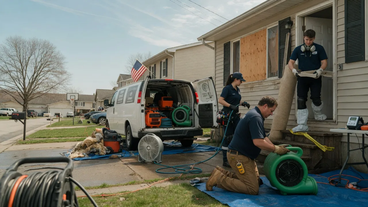 Water Damage Restoration in Gardiner, ME near me